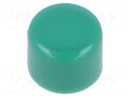 Button; Actuator colour: green; 8000,9600 APEM