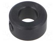 Circlip; oxidized steel; 8mm; Ring: external; Body: black ELESA+GANTER