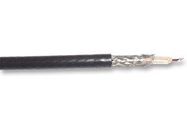 CABLE, COAX, RG58A/U, BLACK, 30.5M