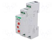 Voltage monitoring relay; for DIN rail mounting; CKF; DPDT; IP20 F&F