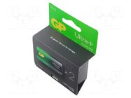 Battery: alkaline; D; 1.5V; non-rechargeable; Ø34.2x61.5mm; 2pcs. GP