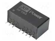 Converter: DC/DC; 3W; Uin: 9÷36VDC; Uout: 12VDC; Iout: 250mA; PCB,THT XP POWER