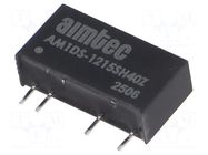 Converter: DC/DC; 1W; Uin: 10.8÷13.2VDC; Uout: 15VDC; Iout: 67mA AIMTEC