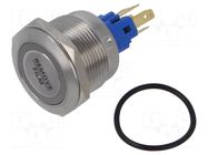 Switch: vandal resistant; Pos: 2; SPST NC + NO; 2A/48VDC; IP65 E-SWITCH