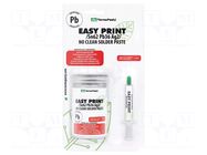 Solder paste; lead-based; 500g; 179°C; Sn62Pb36Ag2; can; 25÷45um AG TERMOPASTY