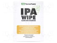 Cleaning cloth: cloth; 25pcs; 160x125mm; cleaning; presaturated AG TERMOPASTY