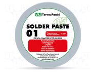 Flux: rosin based; RMA; paste; can; 20ml; 50÷200°C AG TERMOPASTY
