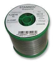 SOLDER WIRE, KS115, 0.5MM, 500G