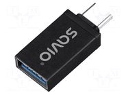Adapter; OTG,USB 3.1; USB A socket,USB C plug; Features: PnP SAVIO