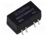 Converter: DC/DC; 1W; Uin: 22.8÷25.2VDC; Uout: 5VDC; Iin: 60mA; SMD AIMTEC