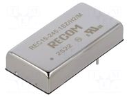 Converter: DC/DC; 15W; Uin: 9÷36VDC; Uout: 5.1VDC; Iout: 3A; 2"x1" RECOM