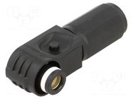 Connector: DC supply; plug; ES-150A; 1.5kV; PIN: 1; IP67; for cable DEGSON ELECTRONICS