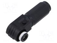 Connector: DC supply; plug; ES-120A; 1.5kV; PIN: 1; for cable; 25mm2 DEGSON ELECTRONICS