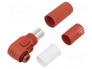 Connector: DC supply; plug; ES-150A; 1.5kV; PIN: 1; IP67; for cable DEGSON ELECTRONICS