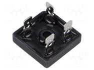 Bridge rectifier: single-phase; Urmax: 400V; If: 25A; Ifsm: 300A VISHAY