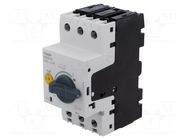 Motor breaker; 0.09kW; 230VAC; for DIN rail mounting; 0.25÷0.4A HAGER