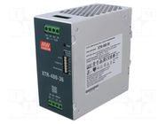Power supply: switching; for DIN rail mounting; OUT: 1; XTR-480 MEAN WELL