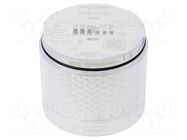 Module: light signaller; transparent; LED; 24VDC; 24VAC; IP66 SCHNEIDER ELECTRIC
