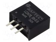 Converter: DC/DC; Uin: 6.5÷42VDC; Uout: 5VDC; Iout: 500mA; THT; OUT: 1 GAPTEC Electronic