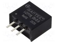 Converter: DC/DC; Uin: 6.5÷42VDC; Uout: 5VDC; Iout: 500mA; THT; OUT: 1 GAPTEC Electronic