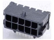 Connector: wire-board; socket; male; PIN: 10; Micro-Fit 3.0; 3mm MOLEX