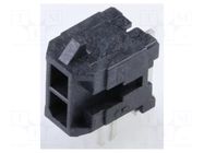 Connector: wire-board; socket; male; PIN: 2; Micro-Fit 3.0; 3mm; 2x1 MOLEX