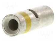 Tip: butt splice; non-insulated; copper; tinned; crimped; yellow MOLEX