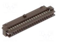 Connector: wire-wire/PCB; plug; female; PIN: 40; Milli-Grid; IDC MOLEX