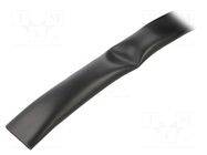 Protective tube; PVC; black; L: 15.24m; Øint: 19.05mm; Øout: 21.74mm ALPHA WIRE