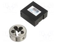 Threading die; high speed steel; M18; 2.5; Ø: 45mm; Thk: 18mm; 6g VÖLKEL