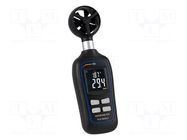 Thermoanemometer; LCD 2"; Velocity measuring range: 0.4÷30m/s PCE INSTRUMENTS