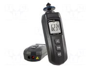 Tachometer; LCD; 5 digits; 165x50x33mm; Interface: RS232 PCE INSTRUMENTS
