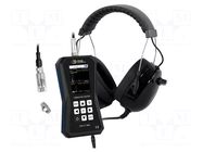 Vibrometer; Display: LCD 2,8"; 0÷3,9mm,0÷399,9m/s2,0÷399,9mm/s PCE INSTRUMENTS