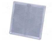 Fan: AC; axial; 230VAC; 400÷605m3/h; 75dBA; ball; IP54; light grey FINDER