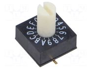 Encoding switch; HEX/BCD; Pos: 16; SMT; Rcont max: 100mΩ; 6.86Ncm SUNGMUN ELECTRONICS