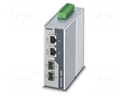 Switch PoE Ethernet; unmanaged; Number of ports: 4; 52÷57VDC PHOENIX CONTACT