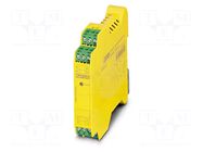 Module: safety relay; 24VDC; for DIN rail mounting; -20÷55°C PHOENIX CONTACT
