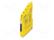 Module: safety relay; 24VDC; for DIN rail mounting; -40÷70°C PHOENIX CONTACT