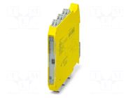 Module: safety relay; 24VDC; for DIN rail mounting; -40÷70°C PHOENIX CONTACT