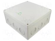 Enclosure: junction box; X: 252mm; Y: 252mm; Z: 120mm; IP55,IP66 SPELSBERG