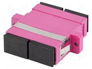 Transition: adapter; OM4; SC/UPC,both sides; 50/125um; -40÷85°C LANBERG