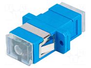 Transition: adapter; SC/UPC,both sides; 9/125um; -40÷85°C LANBERG