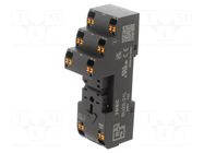 Socket; 12A; 300VAC; for DIN rail mounting; -40÷70°C; max.300VDC IDEC