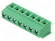 Connector: PCB terminal block; terminal; 10A; 300V; PIN: 7; on PCBs AMPHENOL ANYTEK
