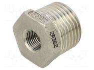 Splice terminal: adapter; male-female,reductive; max.10.5bar GEBO