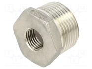 Splice terminal: adapter; male-female,reductive; max.10.5bar GEBO