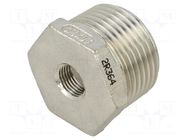 Splice terminal: adapter; male-female,reductive; max.10.5bar GEBO