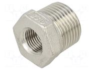 Splice terminal: adapter; male-female,reductive; max.10.5bar GEBO