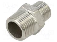 Splice terminal: nipple; male-male,reductive; max.10.5bar; G316 GEBO