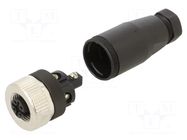 Connector: M12; plug; PIN: 5; female; straight; IP67; screw terminal MURRELEKTRONIK